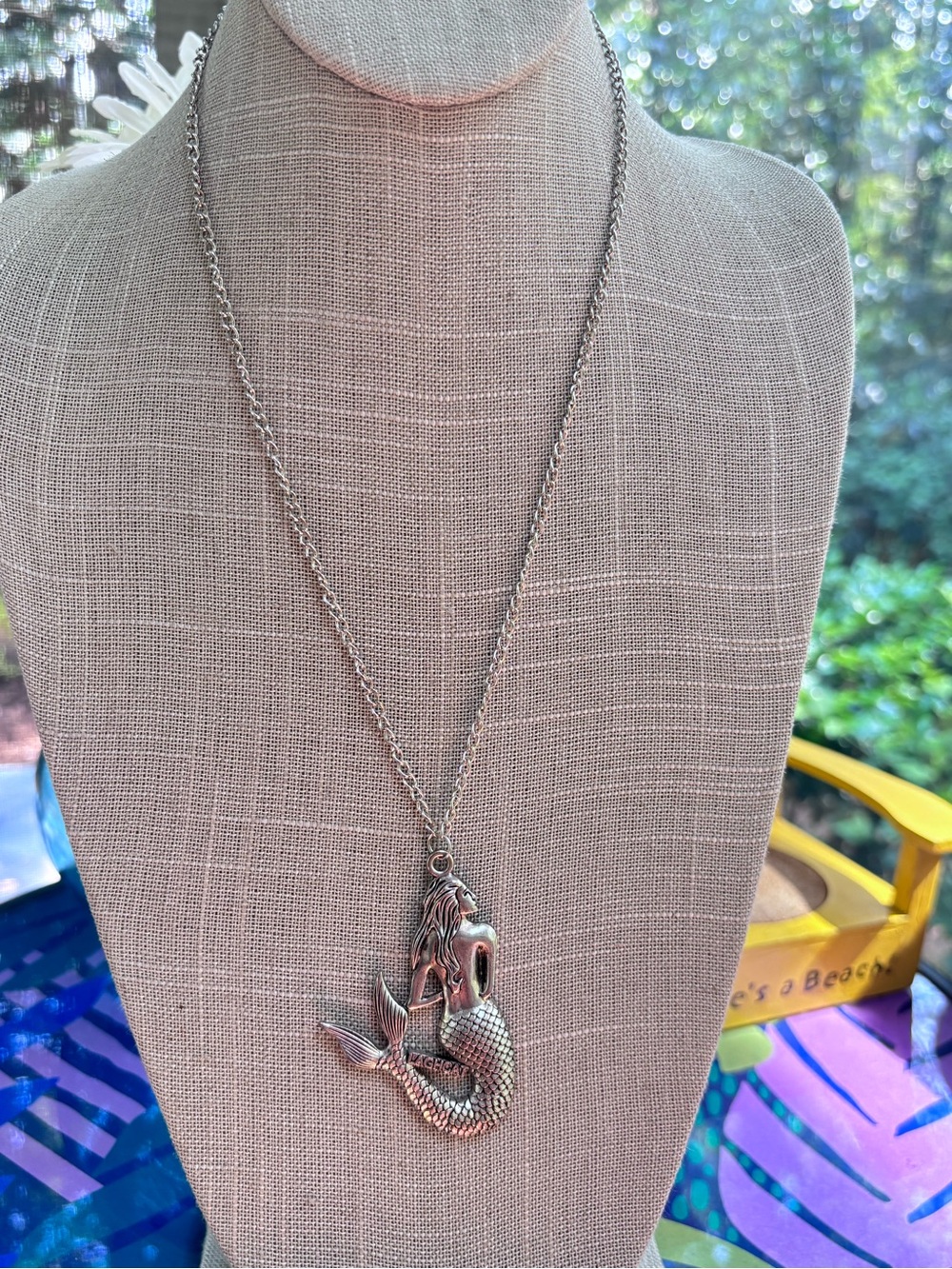 Vintage Laghcat Mermaid Necklace